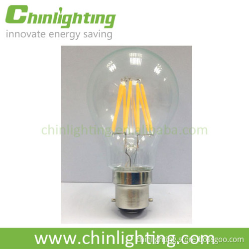 Hot sell!LED Filament Bulb , A19 8w High Brightness Dimmable LED Bulb ,E27 Base LED Bulb
